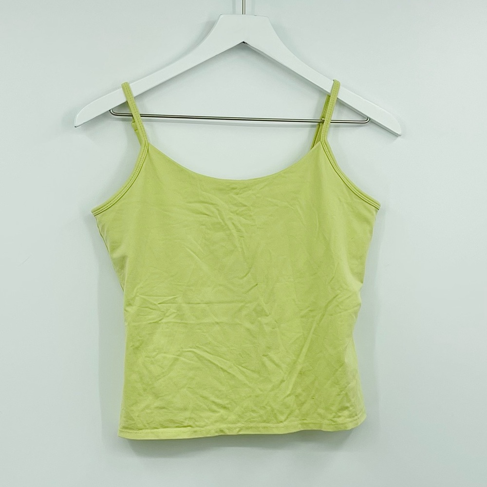 Vintage Y2K Fairycore Green Cropped Camisole Size Large